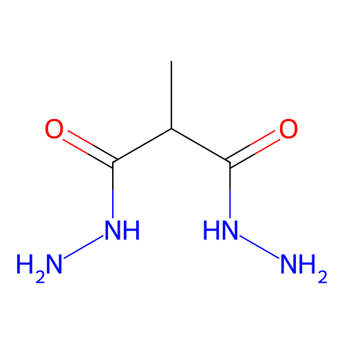 2-Methylpropanedihydrazide structure