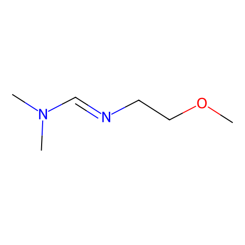 N'-(2-methoxyethyl)-N,N-dimethylmethanimidamide structure