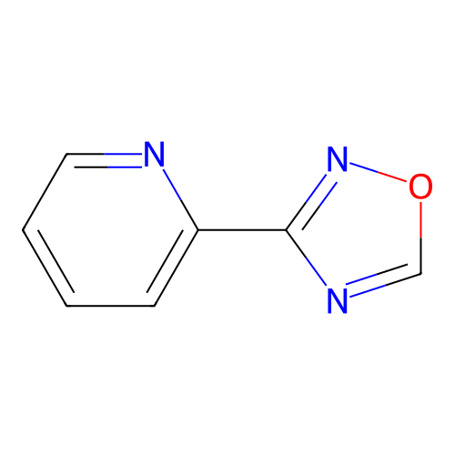 2-(1,2,4-Oxadiazol-3-yl)pyridine structure