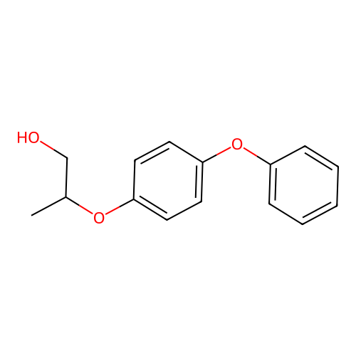 2-(4-Phenoxyphenoxy)propan-1-ol structure