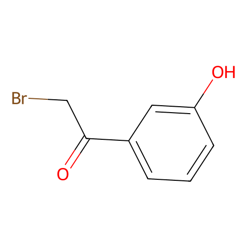 3-Hydroxyphenacyl bromide structure