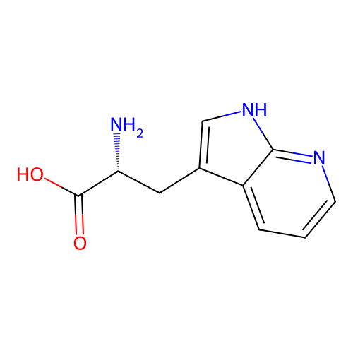 7-Aza-D-tryptophan structure