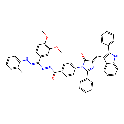 C47H37N7O4 structure