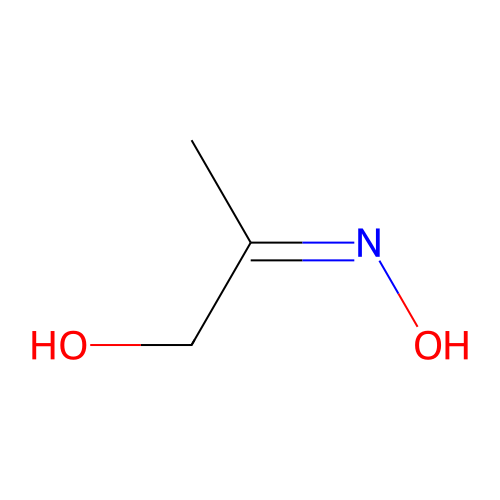 (2Z)-2-hydroxyiminopropan-1-ol structure