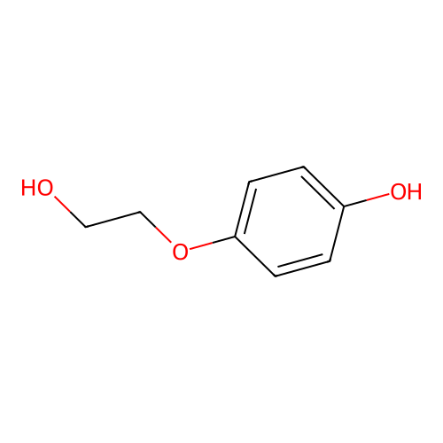 4-(2-Hydroxyethoxy)phenol structure