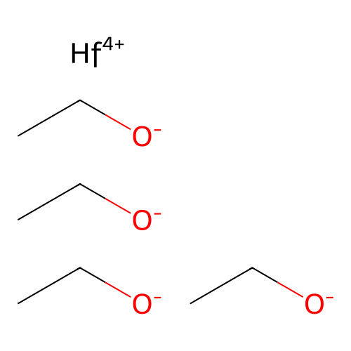 Hafnium ethoxide structure