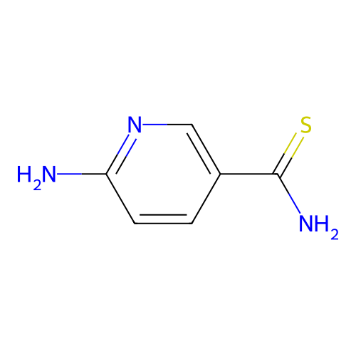 6-Aminopyridine-3-thioamide structure