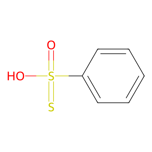Benzenesulfonothioic acid structure