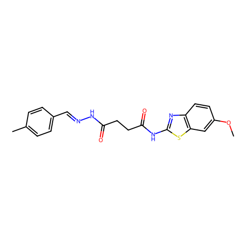 C20H20N4O3S structure