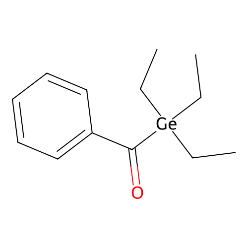 Germane, benzoyltriethyl- structure