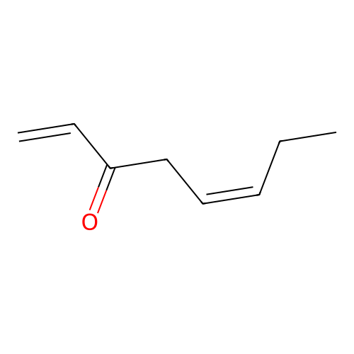 (5Z)-octa-1,5-dien-3-one structure