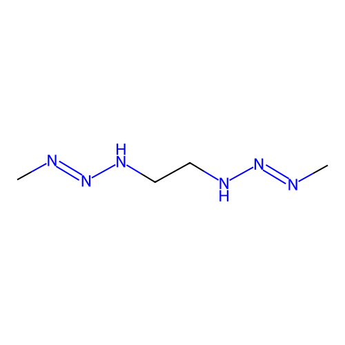 1,2-Bis(methyltriazeno)ethane structure