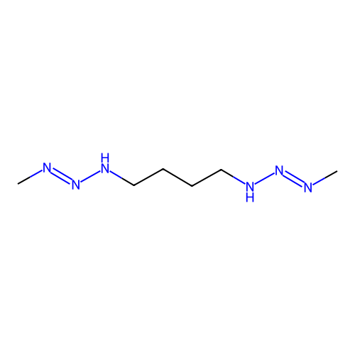 N,N'-双(甲基重氮基)丁烷-1,4-二胺 structure