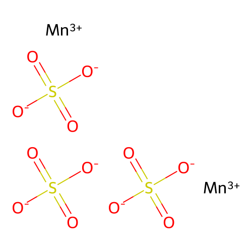 硫酸锰(III) structure