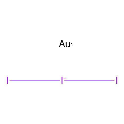 碘化金 structure