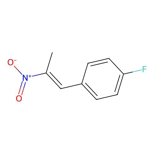 Benzene, 1-fluoro-4-(2-nitropropenyl)- structure
