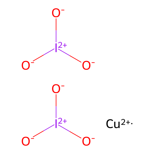 碘酸铜 structure