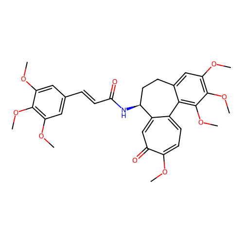 Colchicine analog structure