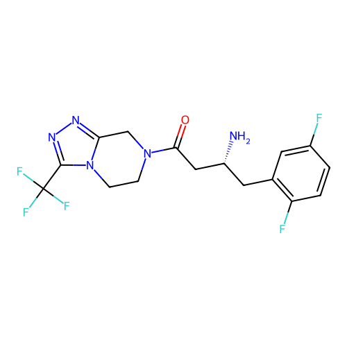Sitagliptin EP Impurity B structure