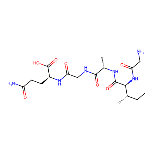 H-Gly-Ile-Ala-Gly-Gln-OH structure