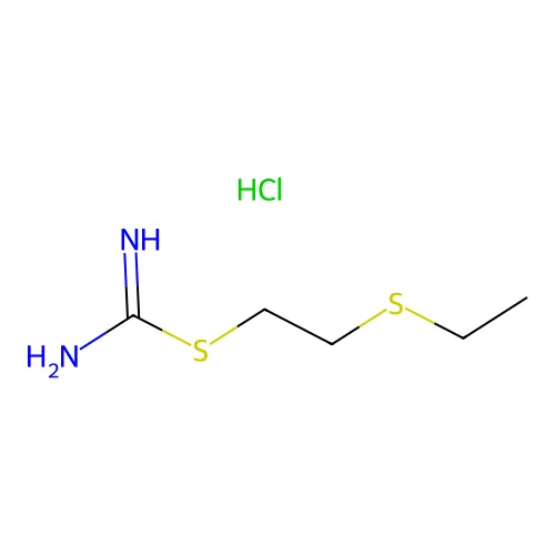 2-乙基硫基乙基碳酰亚氨基硫酸酯;氢氯化物 structure