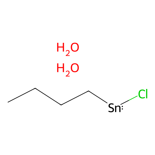 Butyl(chloro)tin dihydrate structure