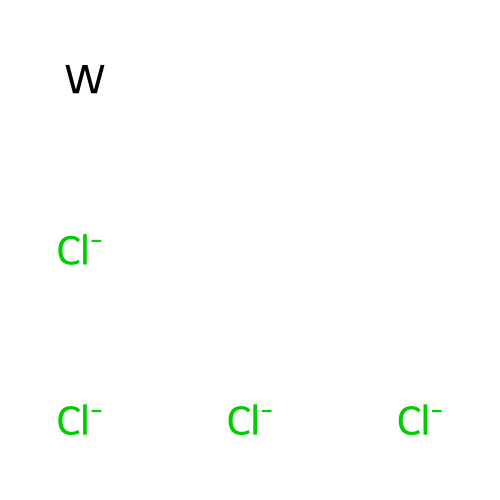 四氯化钨 structure