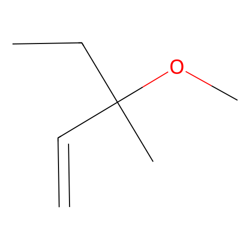 3-Methoxy-3-methyl-1-pentene structure