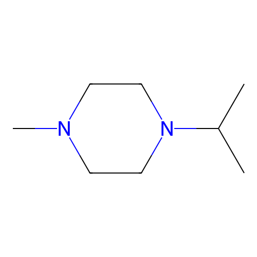 1-Isopropyl-4-methylpiperazine structure