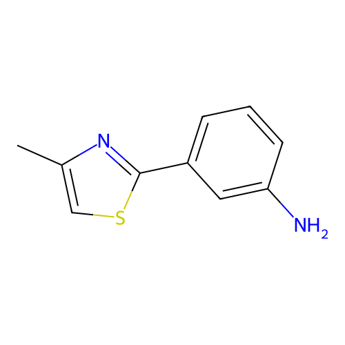 3-(4-Methyl-1,3-thiazol-2-yl)aniline structure