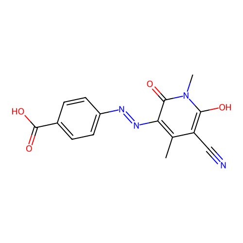 4-[ azo]benzoicacid structure