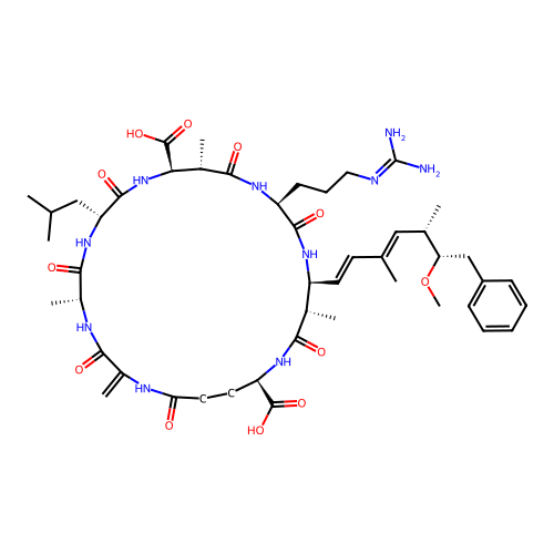 7-desmethylmicrocystin LR structure