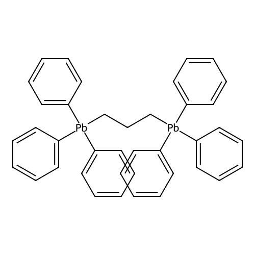 1,3-Bis(triphenylplumbyl)propane structure