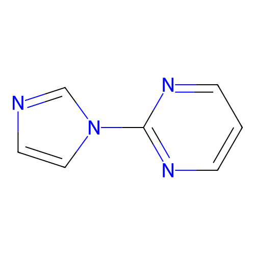 2-(1H-Imidazol-1-yl)pyrimidine structure