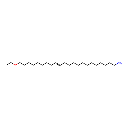 (E)-22-ethoxydocos-13-en-1-amine structure