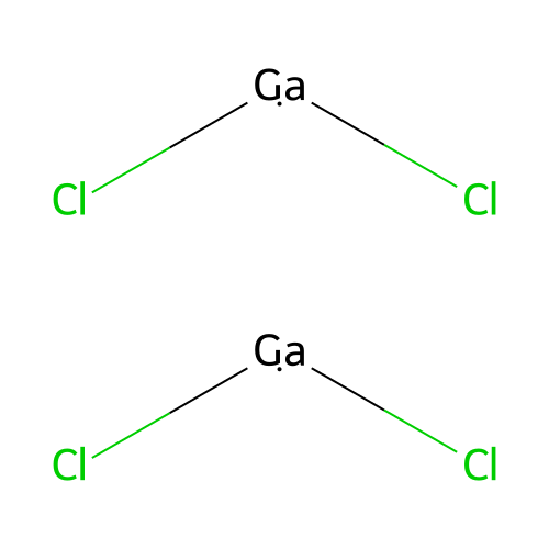 Gallium(II)-chlorid structure
