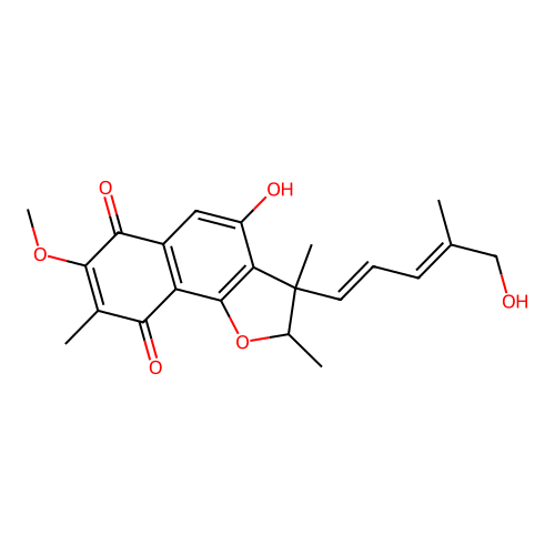 Furaquinocin E structure
