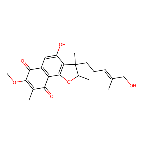 Furaquinocin F structure