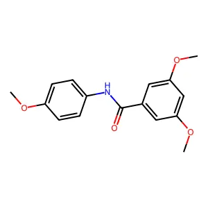 3,5-Dimethoxy-N-(4-Methoxyphenyl)Benzamide structure