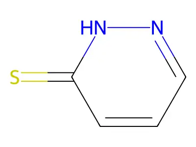 Pyridazine-3-thiol structure