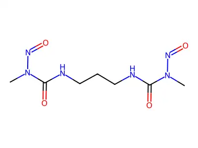 1-Methyl-3-[3-[[methyl(nitroso)carbamoyl]amino]propyl]-1-nitrosourea structure