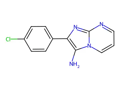 2-(3-Nitrophenyl)imidazo[1,2-a]pyrimidine structure