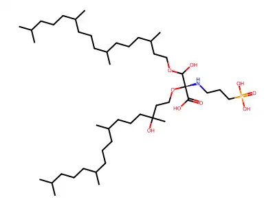 Hydroxyarchaetidylserine structure