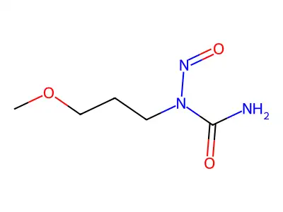 N-(3-Methoxypropyl)-N-nitrosourea structure