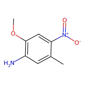 2-Methoxy-5-methyl-4-nitrobenzenamine structure