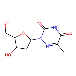 6-Azathymidine structure