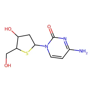 2'-Deoxy-4'-thiocytidine structure