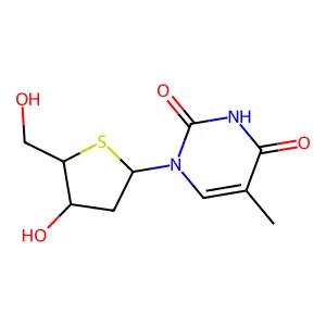 4'-Thiothymidine structure