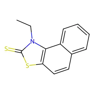 Naphtho[1,2-d]thiazole-2(1H)-thione, 1-ethyl- structure