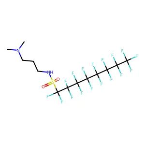 全氟辛烷磺酰胺基胺 structure